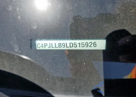 2020 Jeep Cherokee Latitude Plus из США, поврежденный, VIN 1C4PJLLB9LD515926